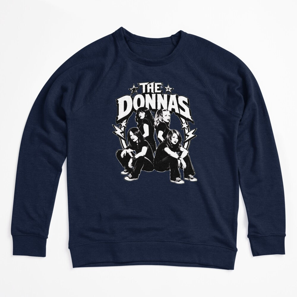 The Donnas Punk Rock All Female Band Lightning Stars Art Shirt