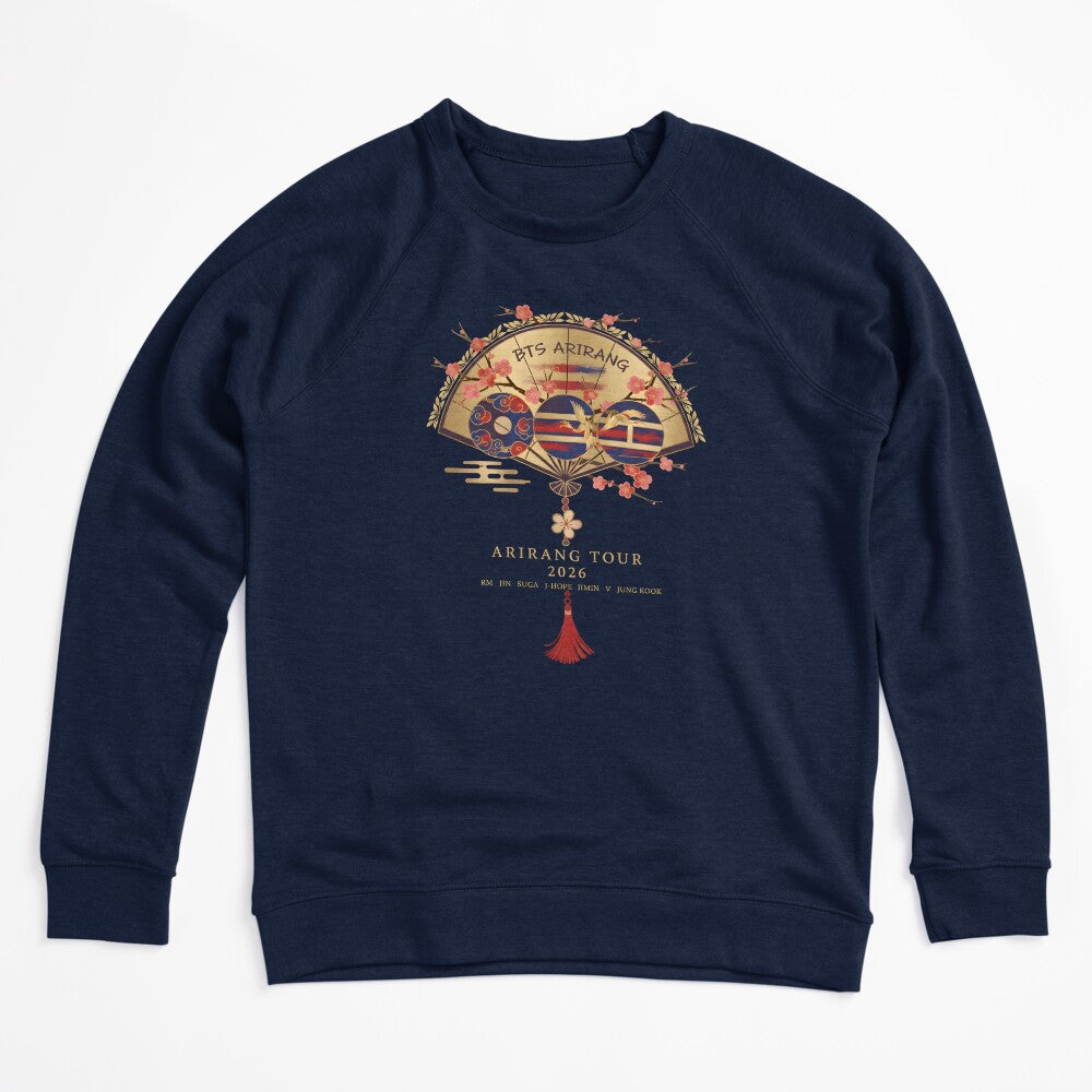 BTS Arirang Korean Folding Fan Shirt