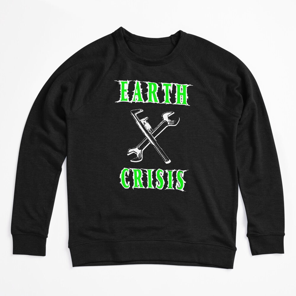Green Typography Nu Metal Band Shirt