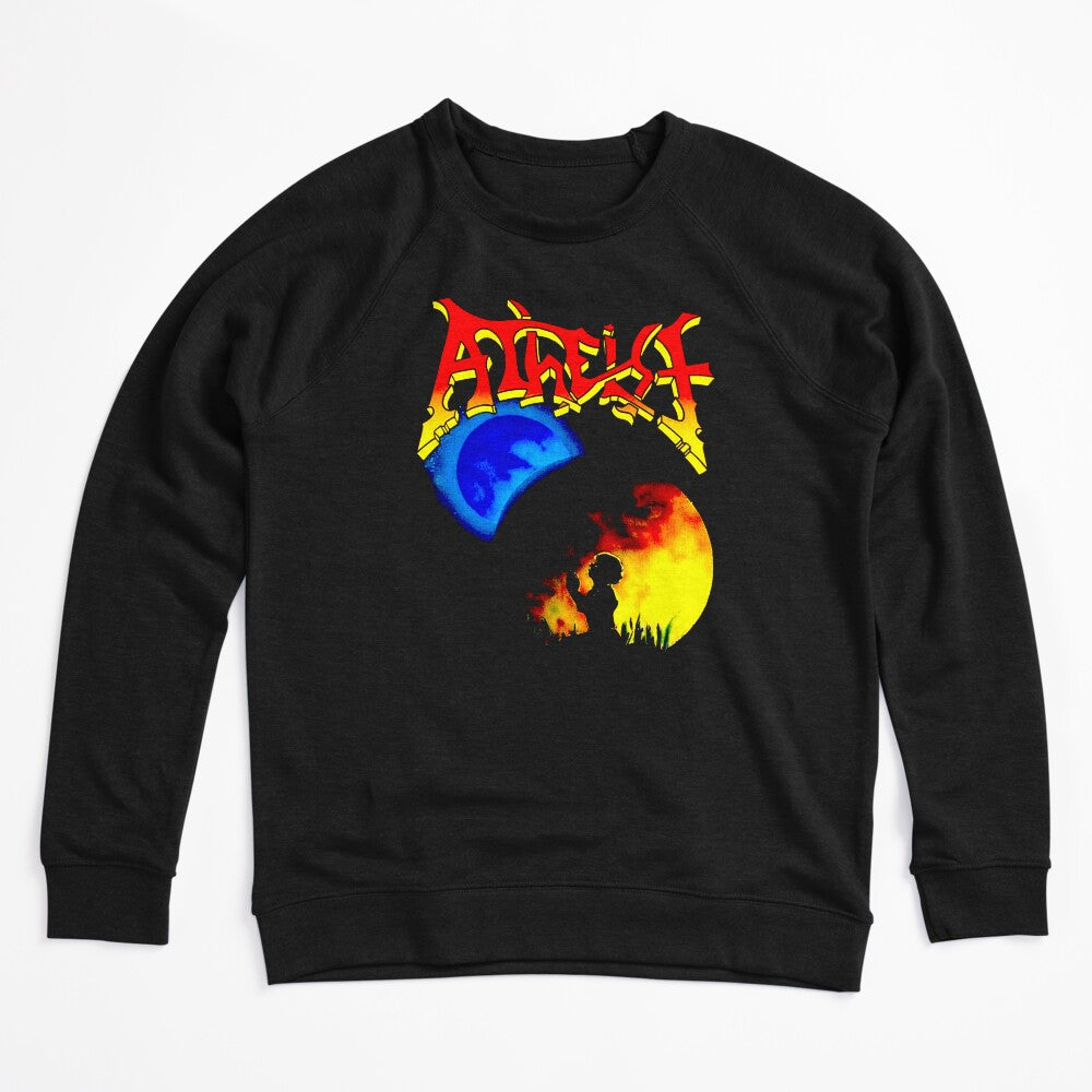 Red Yellow Typography Progressive Metal Band Shirt