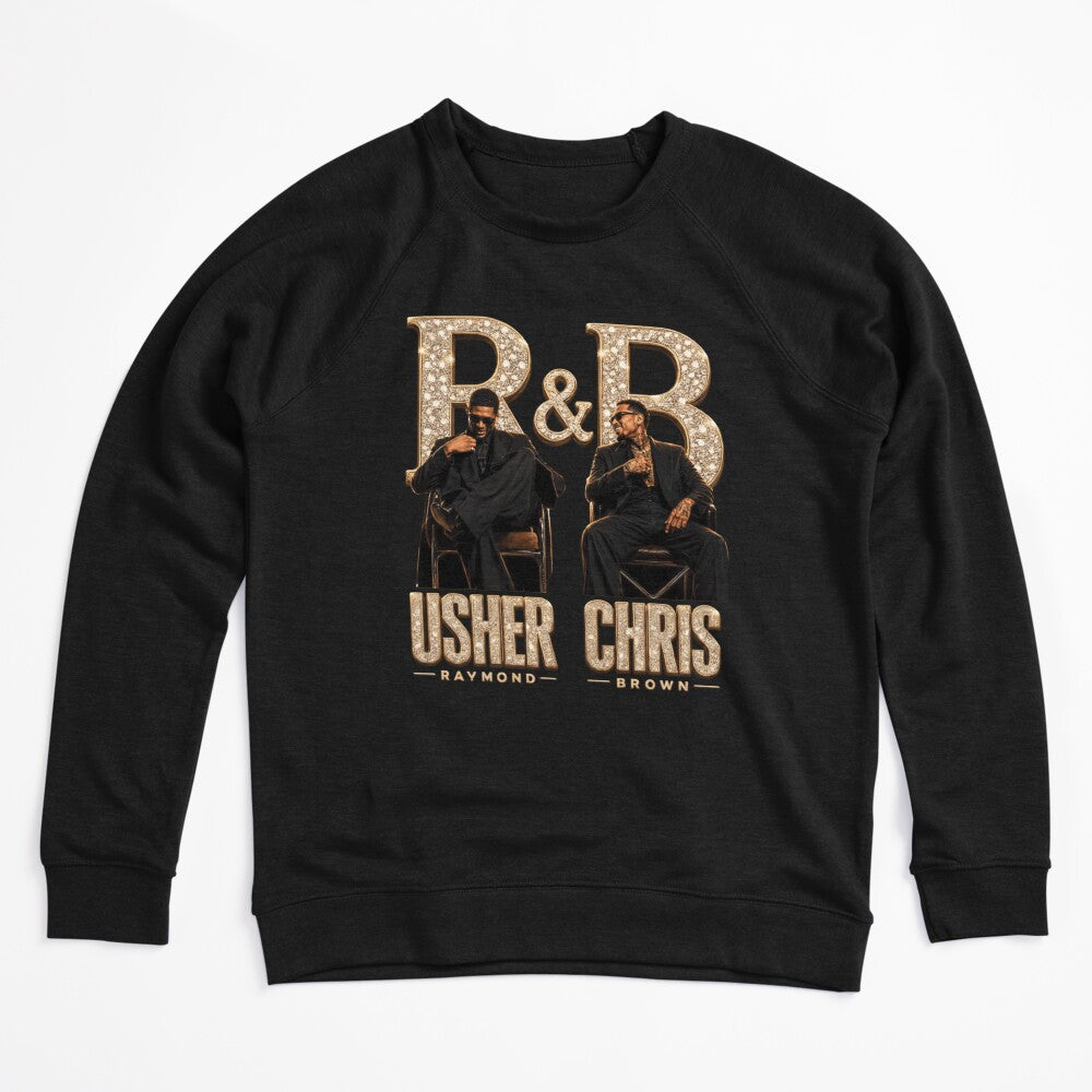 Usher Chris Brown R&B Tour Portrait Shirt