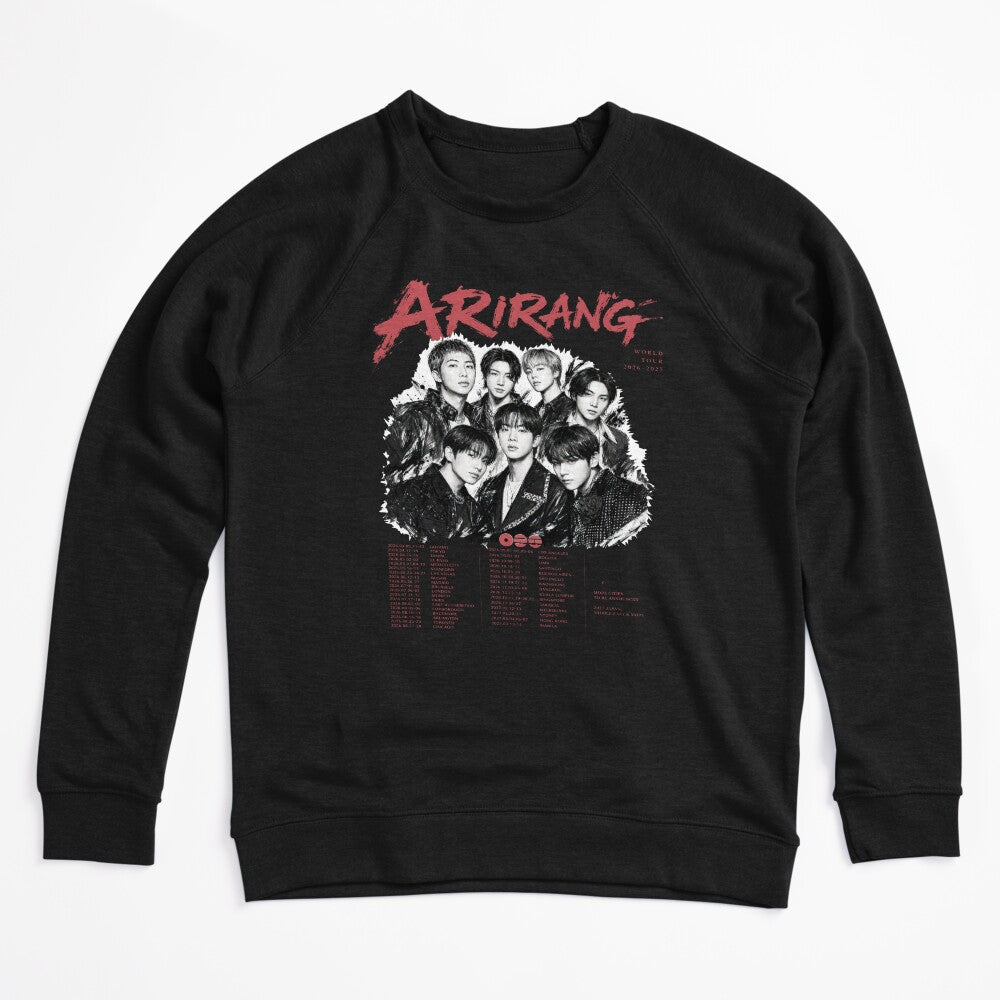 BTS Arirang World Tour Concert Graphic Vintage Shirt