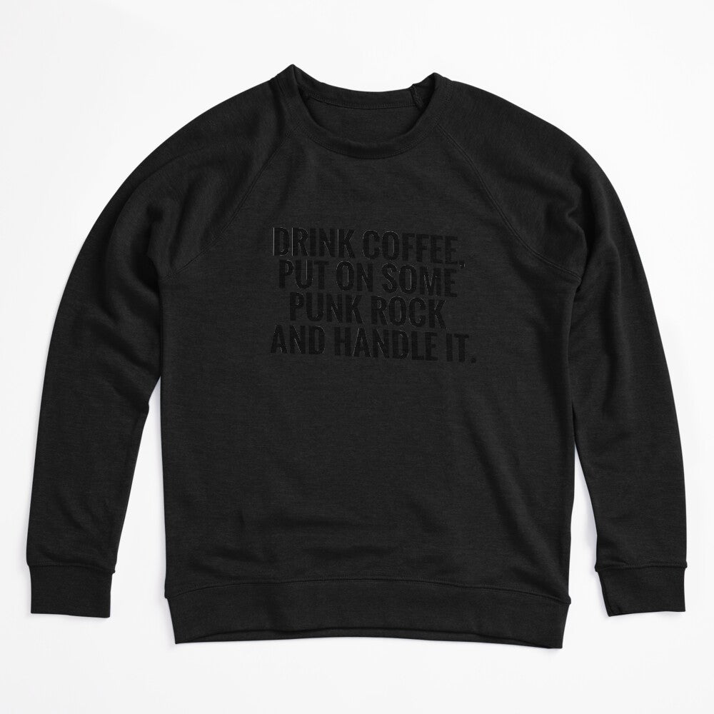 Coffee Punk Rock Handle It Shirt