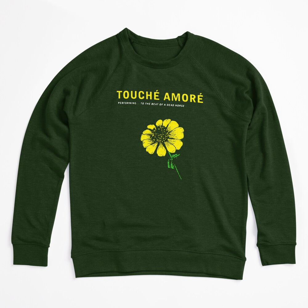Flower Yellow With Typography Post Hardcore Shirt