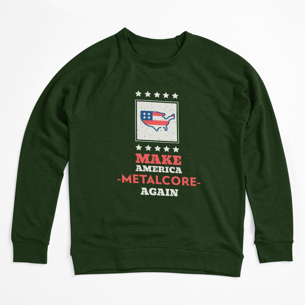 Make America Metalcore Again - Heavy Metal Metalcore Design Shirt