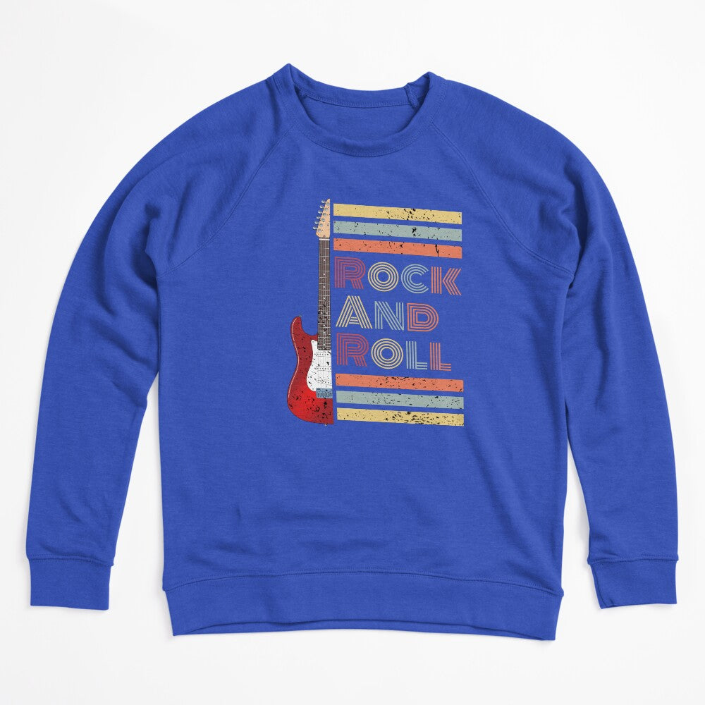 Vintage Guitar Rock And Roll Design Shirt