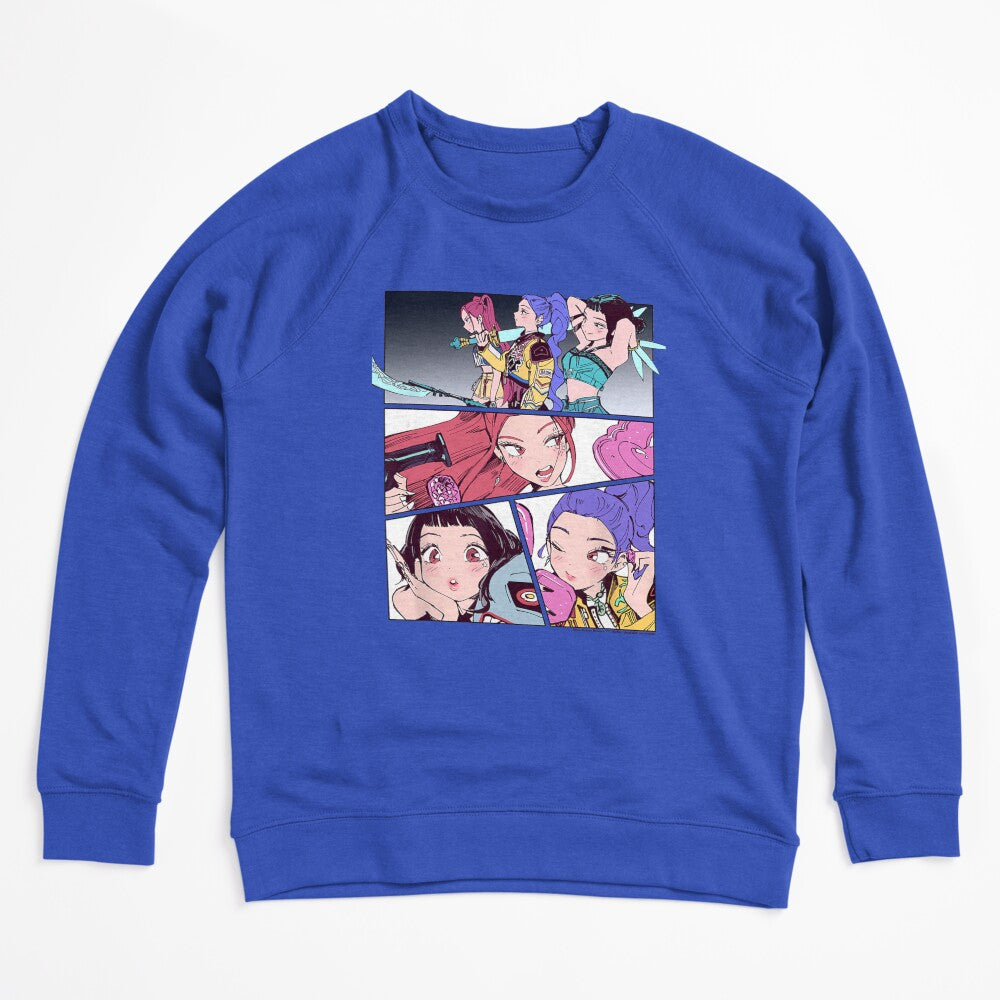 Kpop Demon Hunters Huntrix Manhwa Panels Shirt