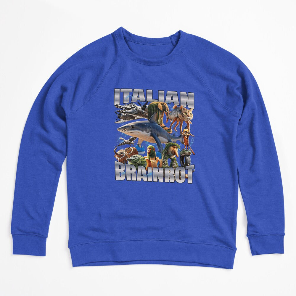 Italian Brain Tralalero Tralala For Gen Z & Gen Alpha Weird Absurd Shirt