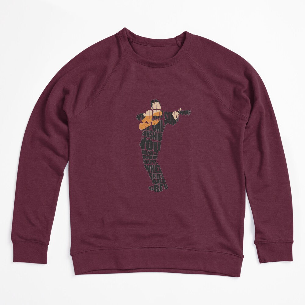 Johnny Cash Typography Art Shirt