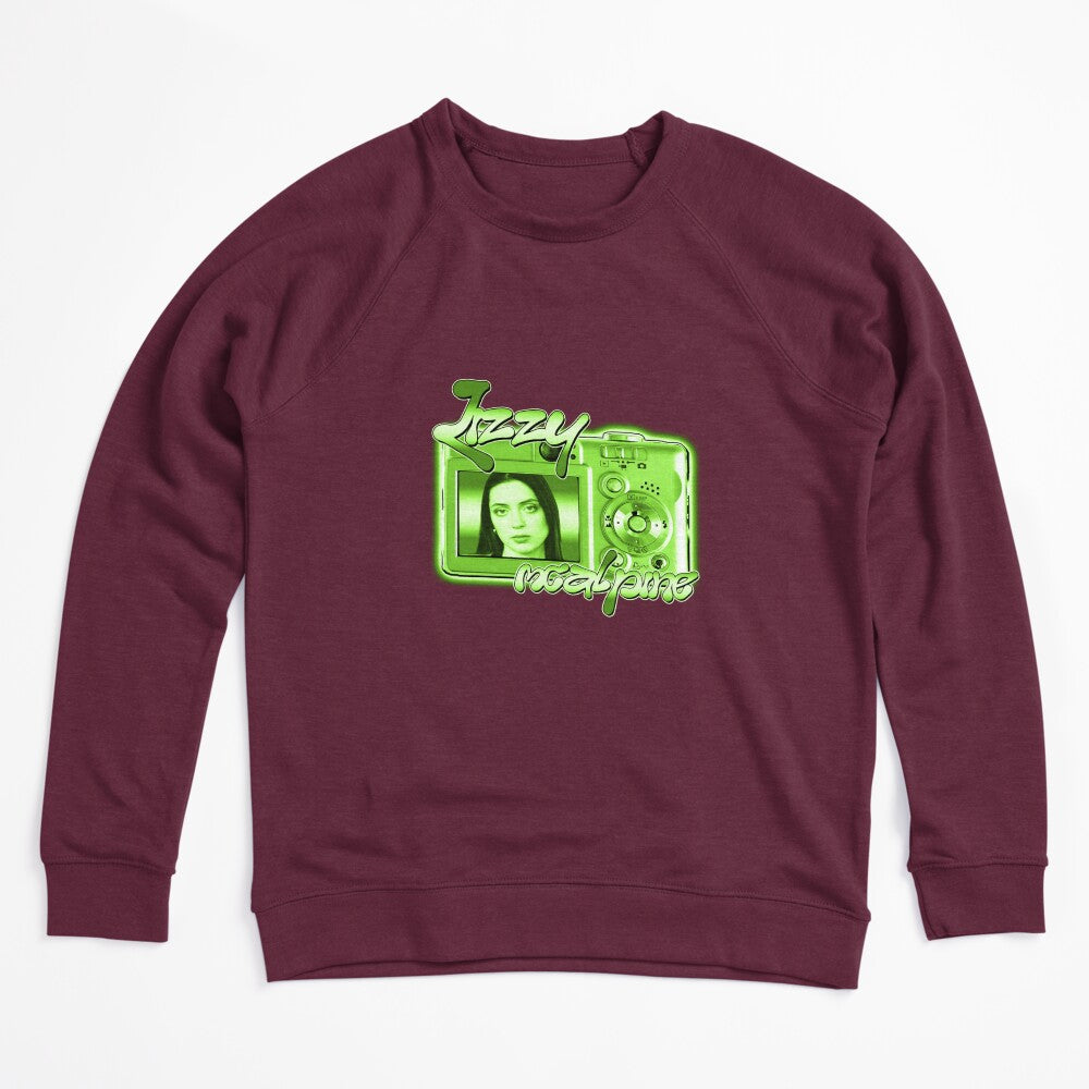 Green Camera With Bedroom Pop Singer Shirt