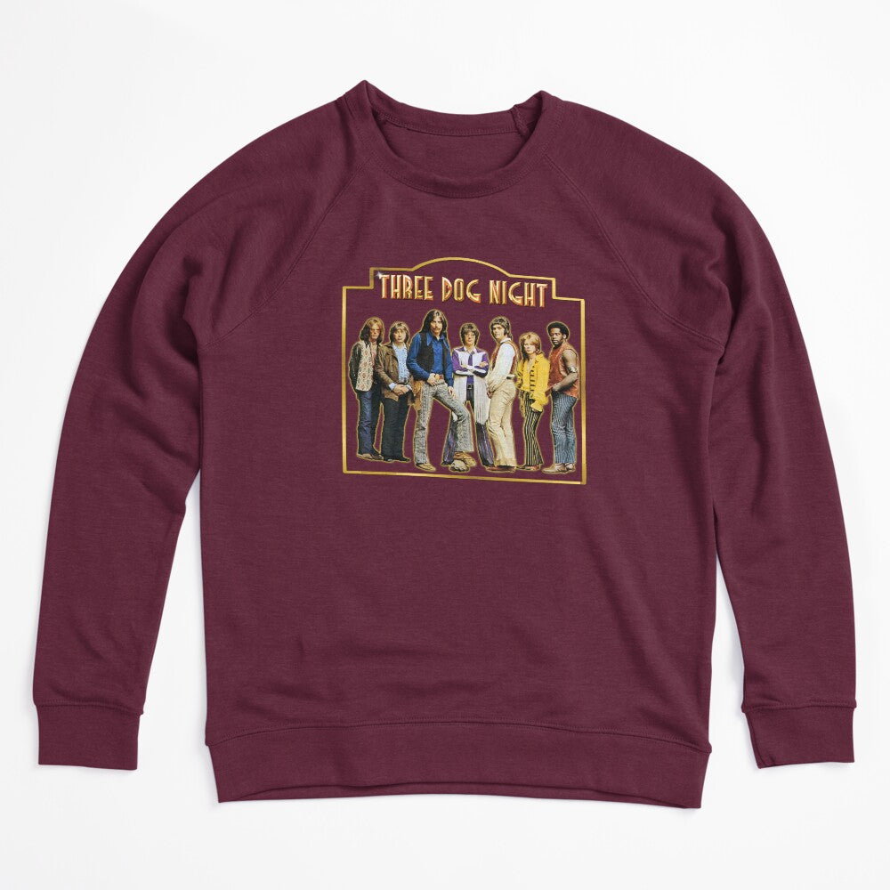 70s Retro Rock Music - 3 Dog Night Throwback Tribute Shirt