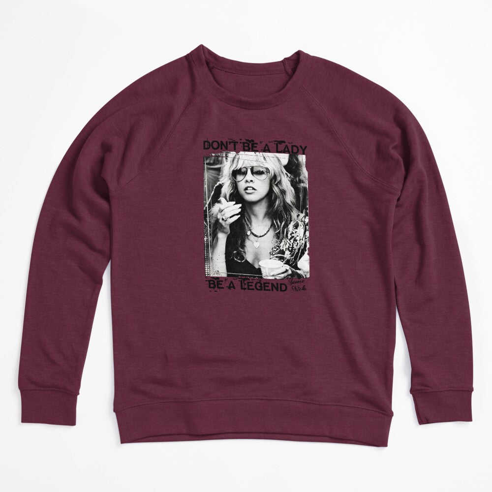 Don't Be A Lady Be A Legend Rock Music Gifts Shirt