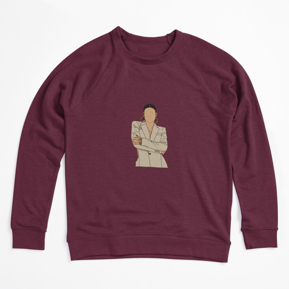 Kehlani Tan Suit Transparent Shirt