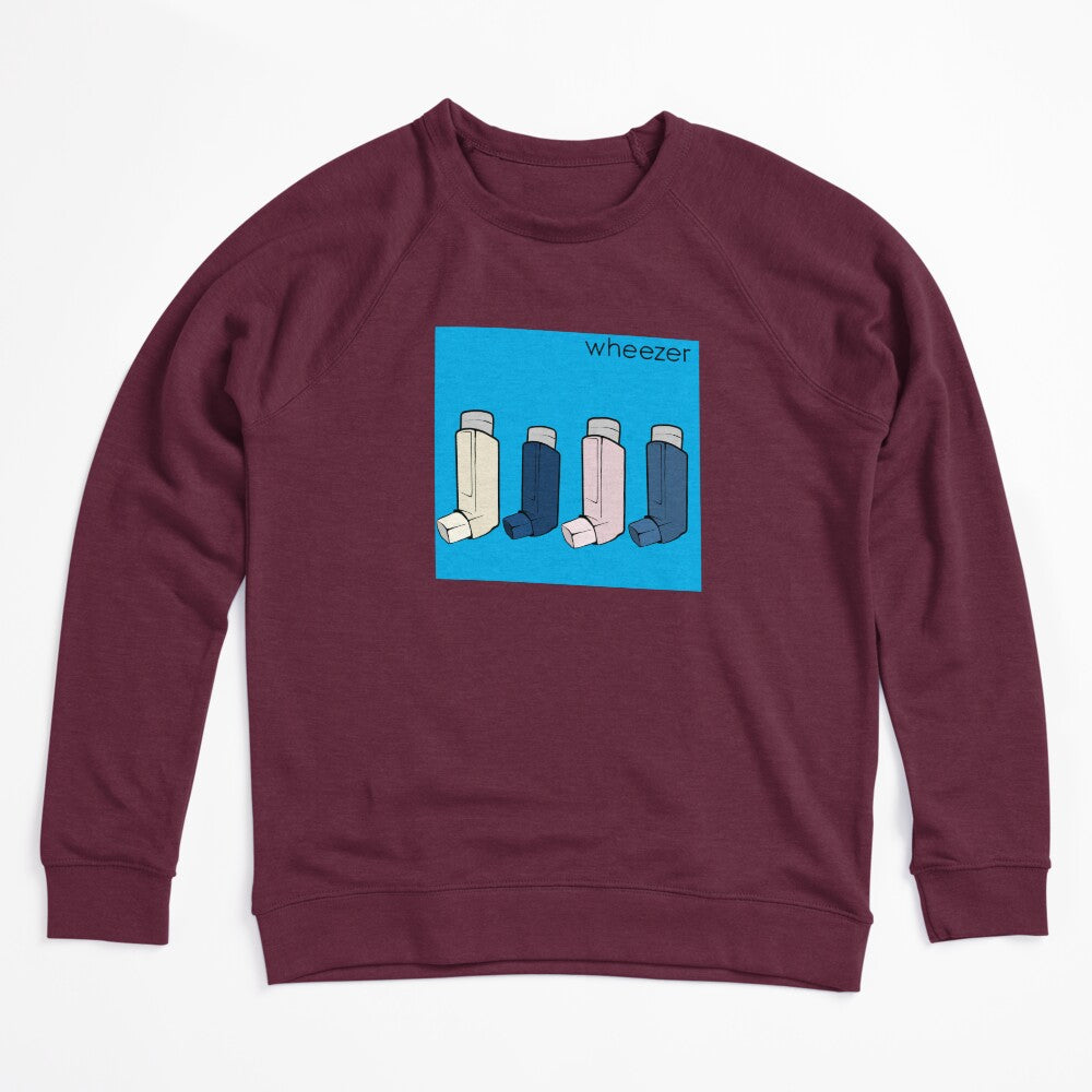 Wheezer Blue Album Weezer But They're Asthma Puffers Shirt