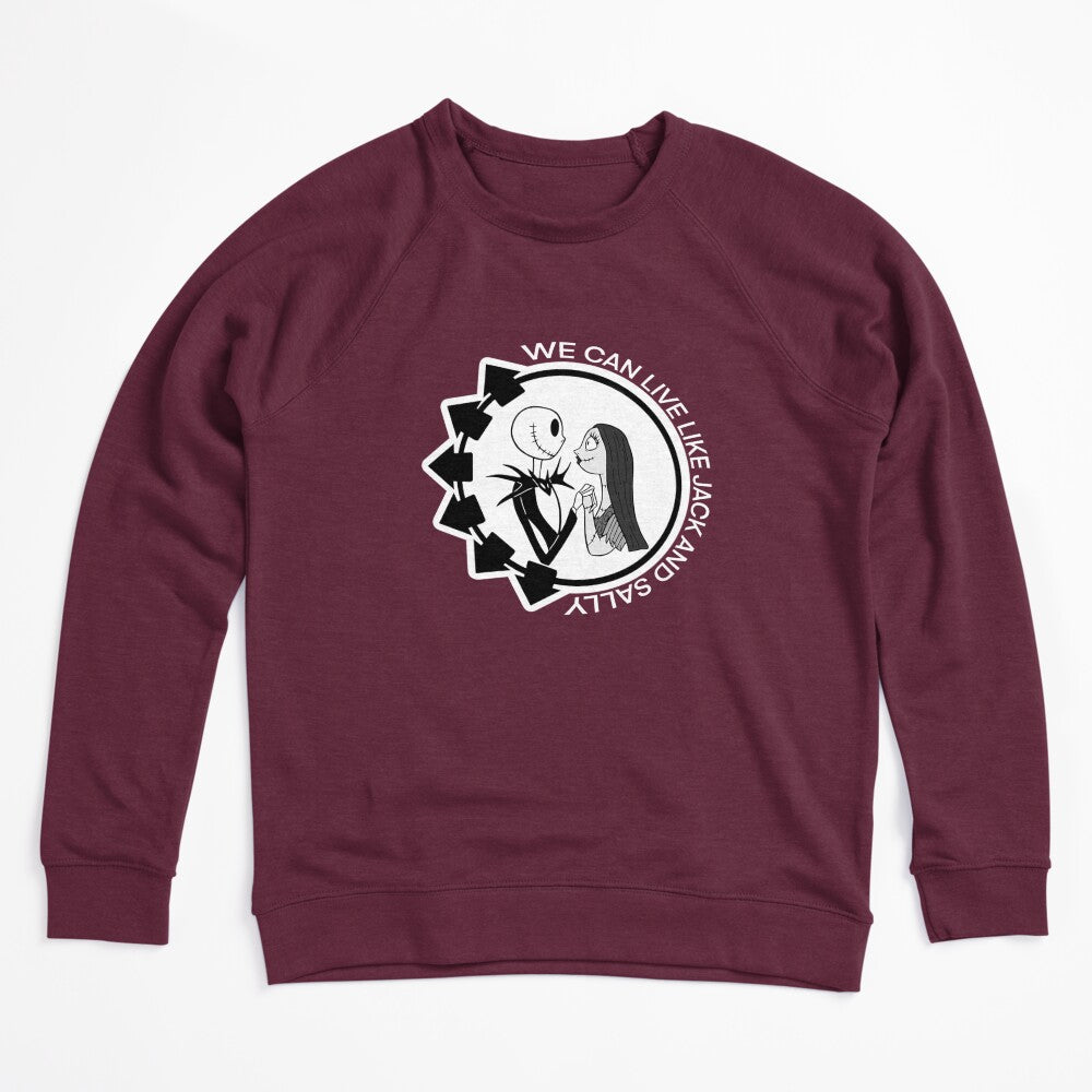 We Can Live Like Jack And Sally Blink Lyrics Shirt