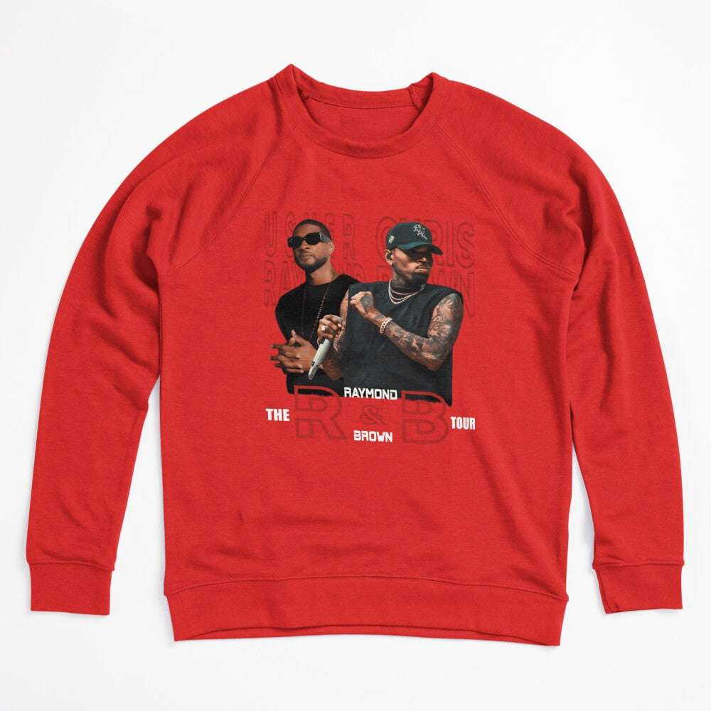 Usher Chris Brown 2026 R&B Tour Design Shirt