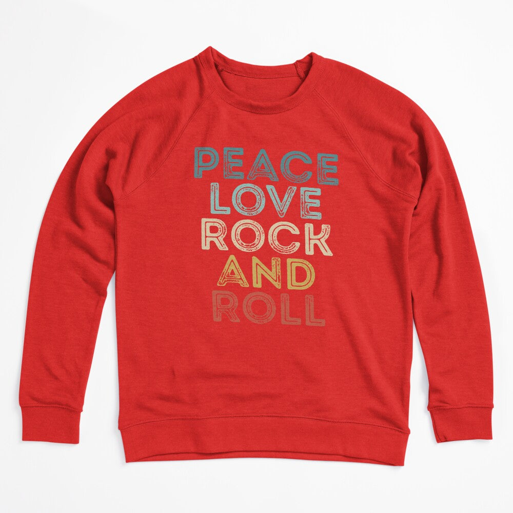 Peace Love Rock And Roll RocknRoll Music Shirt