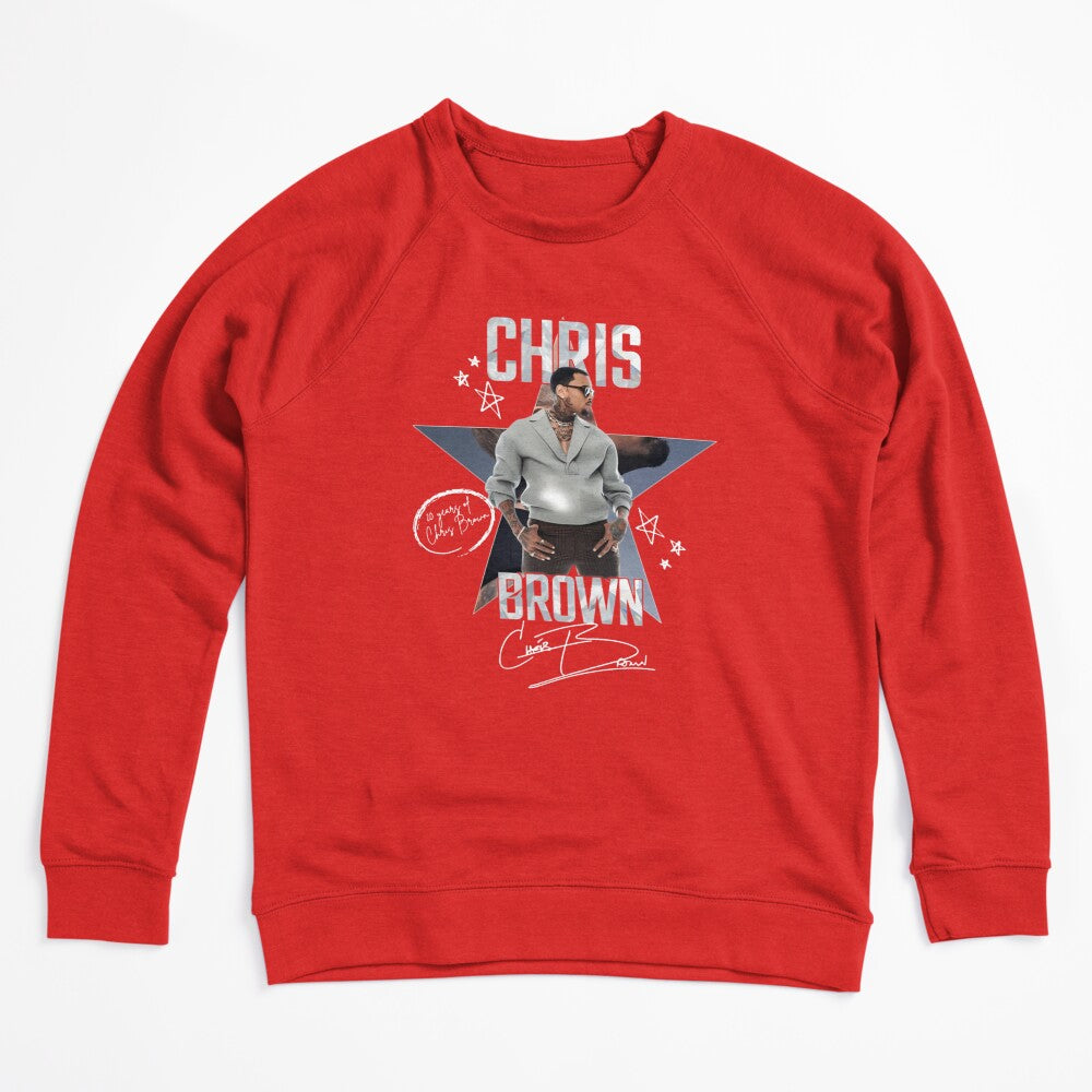Chris Brown 20th Anniversary Portrait Design Shirt
