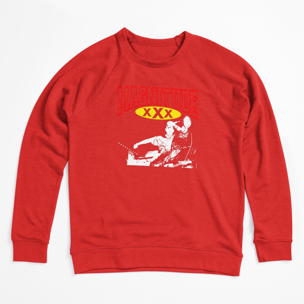 Metalcore Band Silhouette Red Typography Shirt