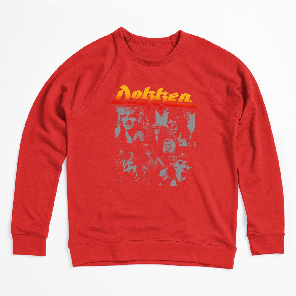 Dokken 80s Concert Vintage Band Collage Design Shirt