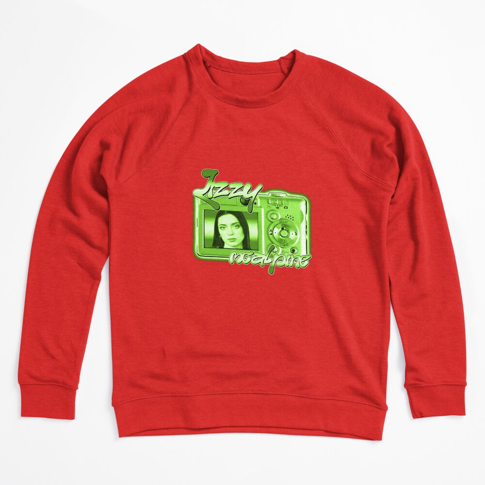 Green Camera With Bedroom Pop Singer Shirt