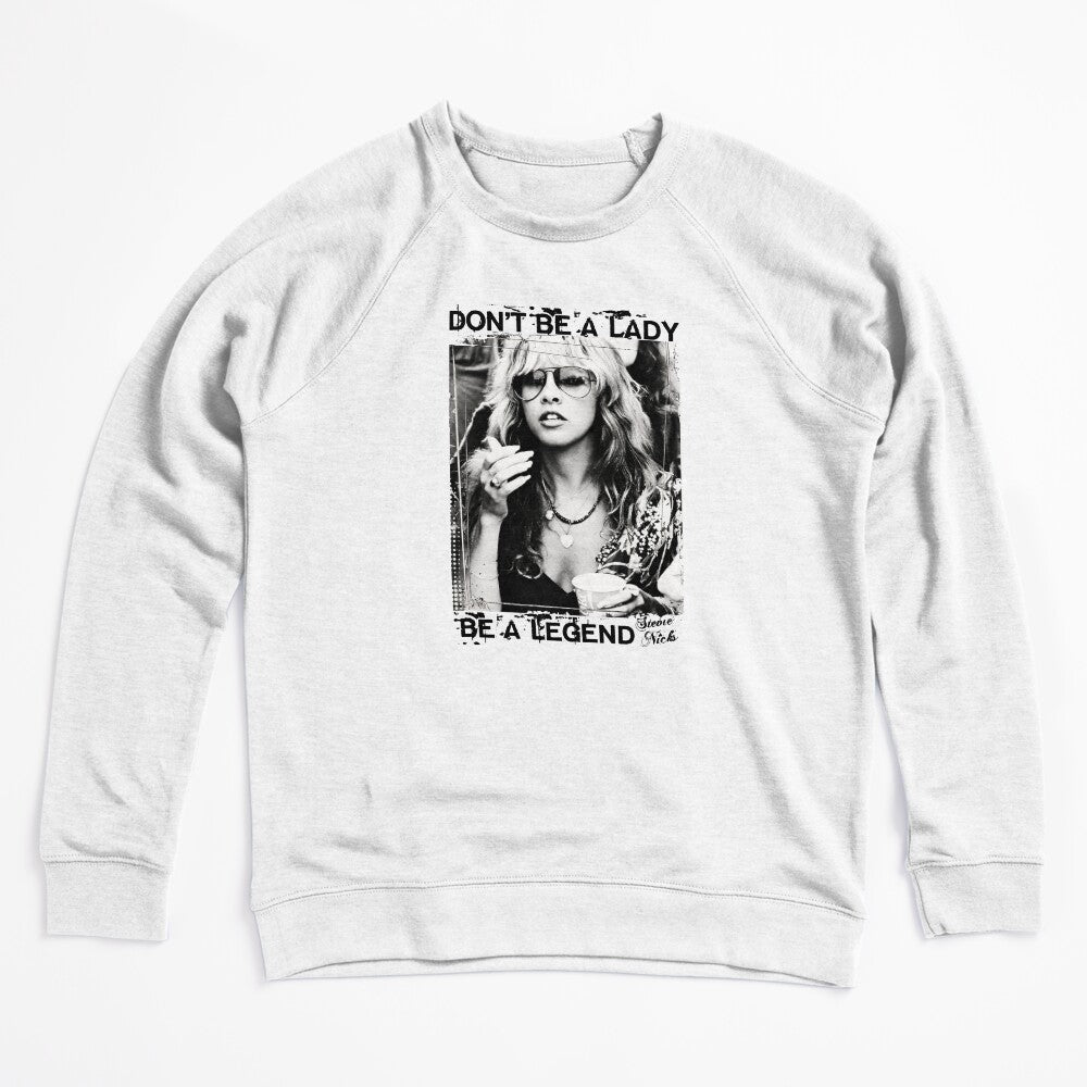 Don't Be A Lady Be A Legend Rock Music Gifts Shirt