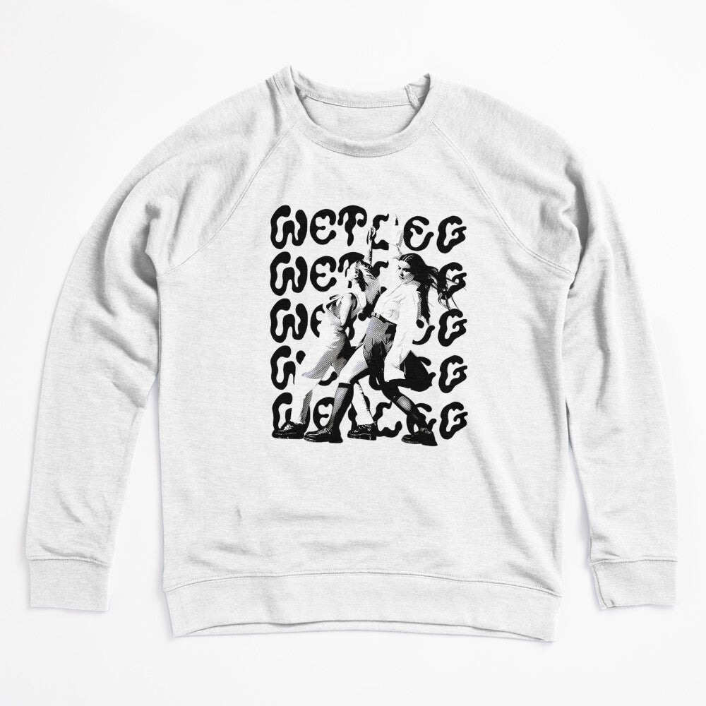 Wet Leg Band Pattern Band Indie Rock Shirt