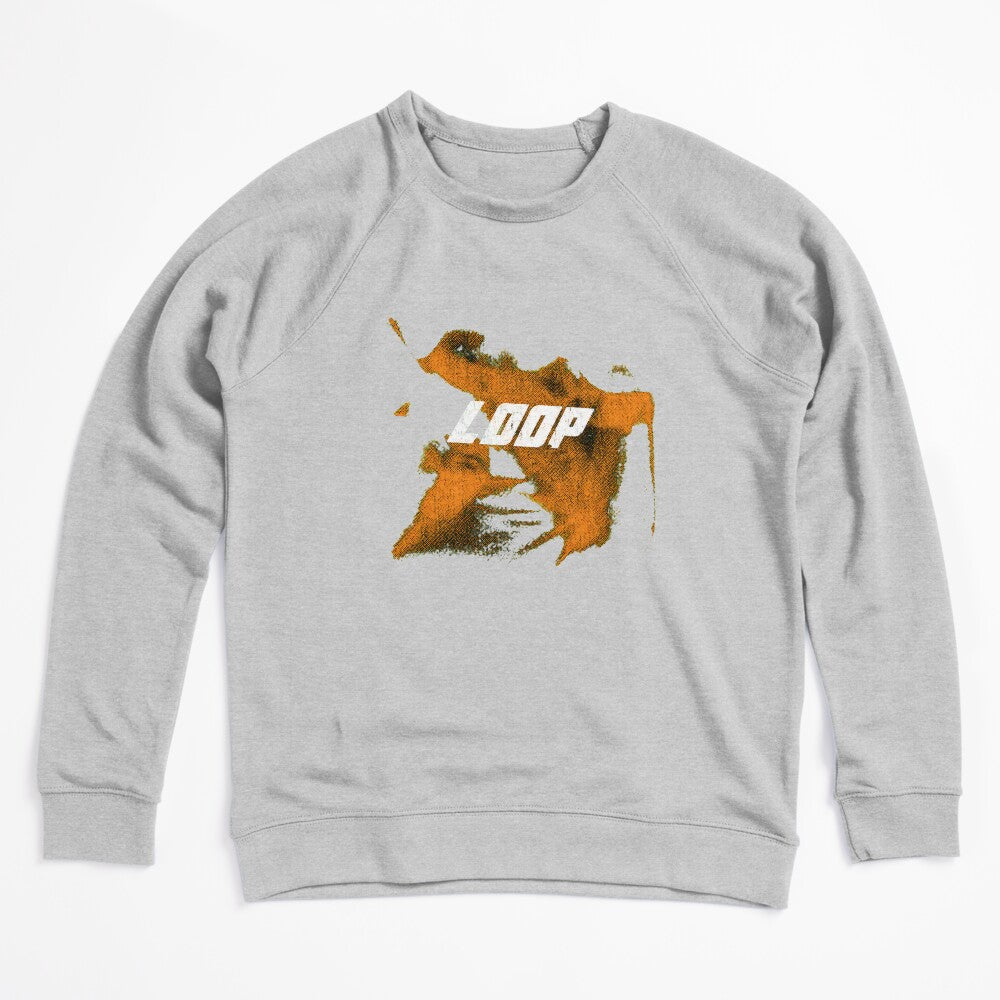 Distressed LOOP Typography Grunge Shirt