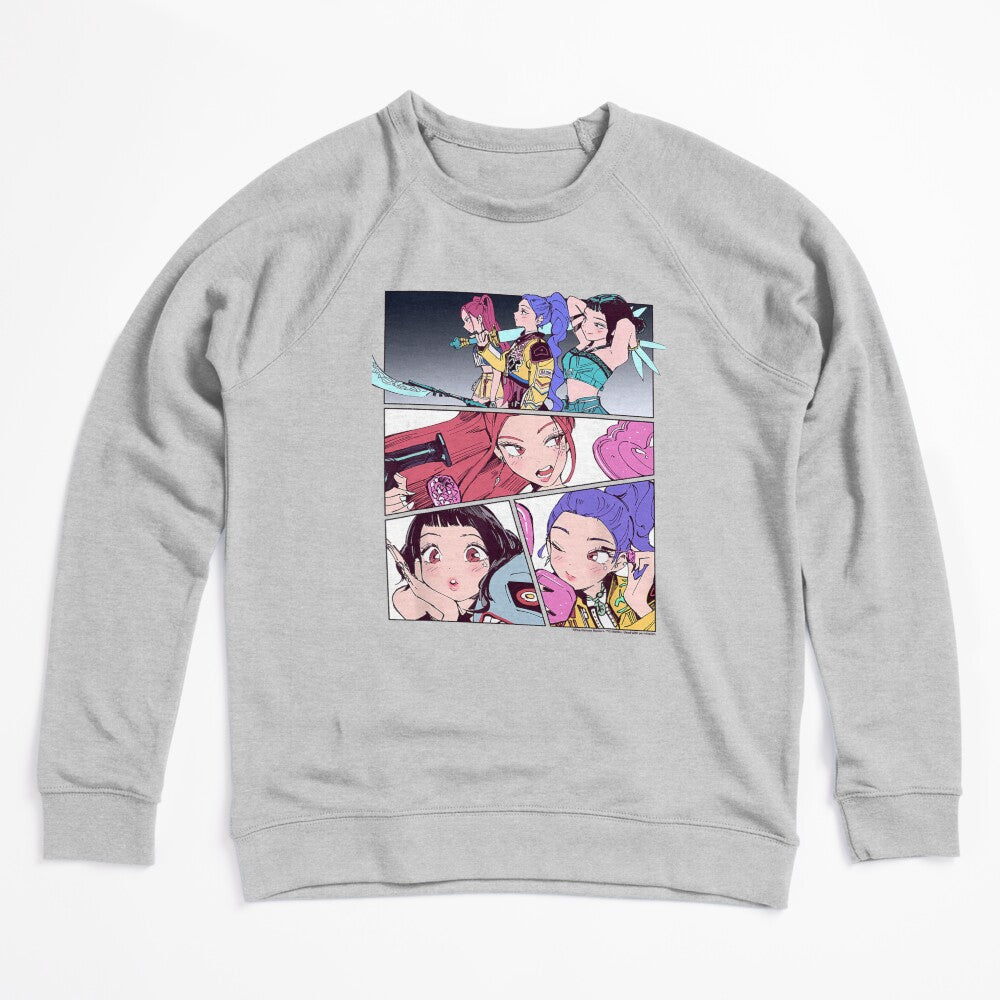 Kpop Demon Hunters Huntrix Manhwa Panels Shirt