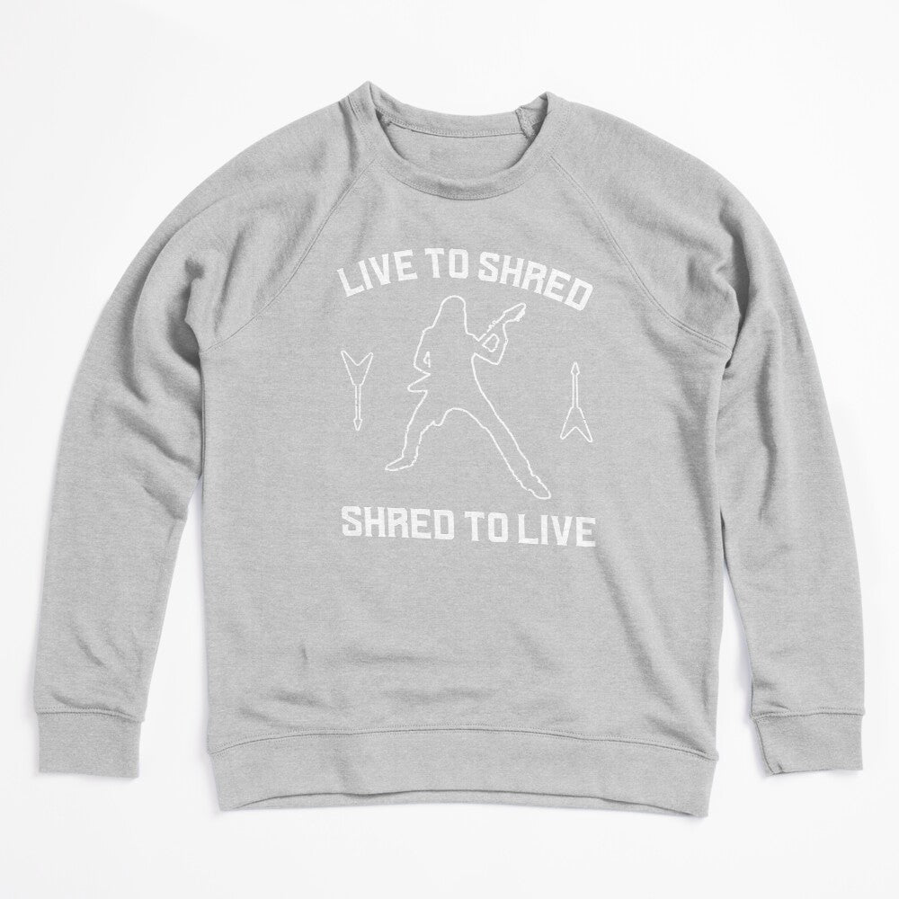 Live To Shred Shred To Live Action Shirt