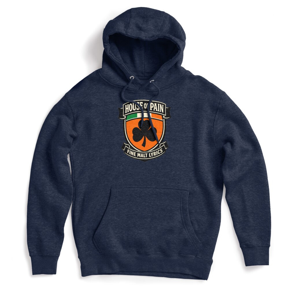 House Of Pain Fine Malt Lyrics Retro Irish Shamrock Crest Shirt