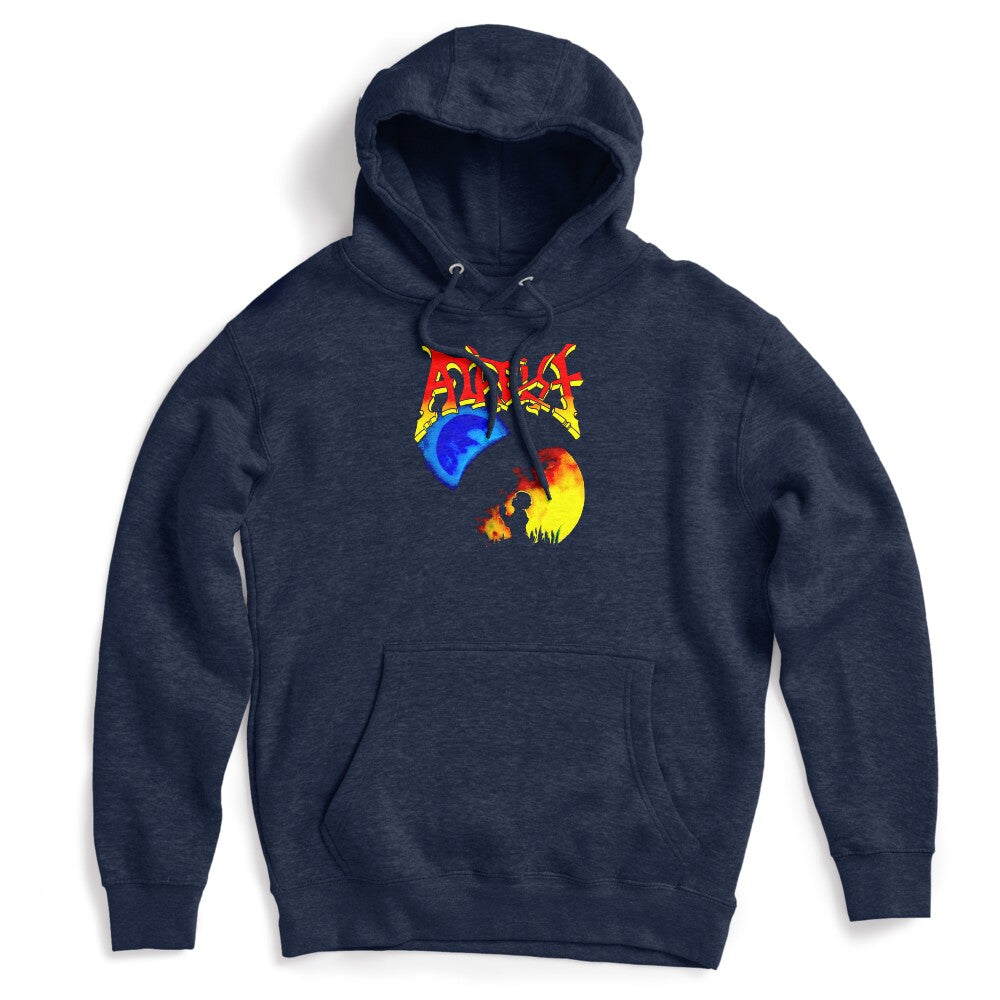 Red Yellow Typography Progressive Metal Band Shirt