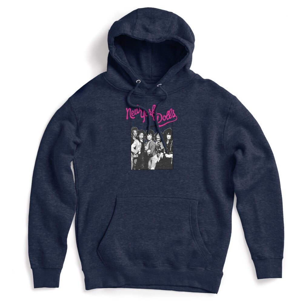 Portrait Under Hot Pink Script Shirt