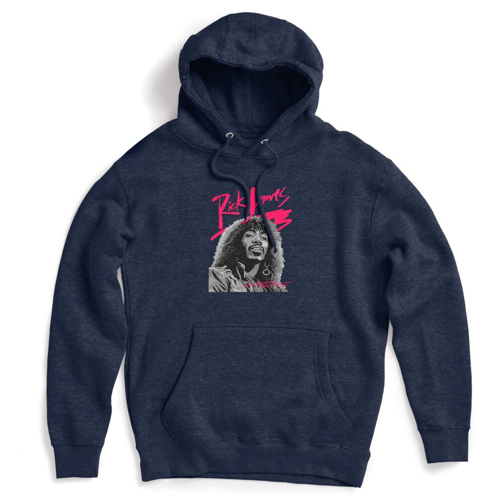 RICK JAMES 80S STYLE BLACK BACKGROUND Shirt