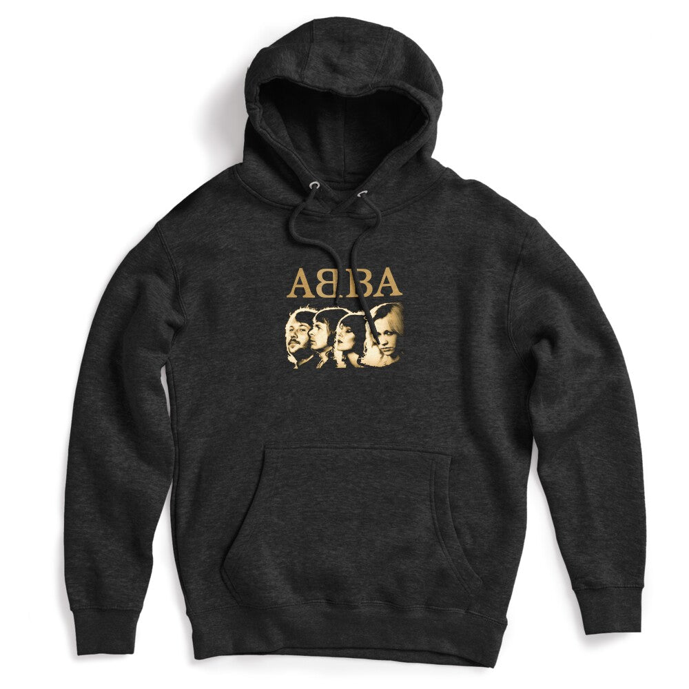 ABBA Golden Sepia Profile Portrait Design Shirt