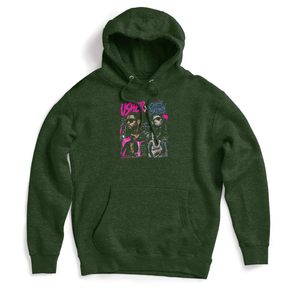 Usher Chris Brown Raymond & Brown R&B Tour 2026 Shirt