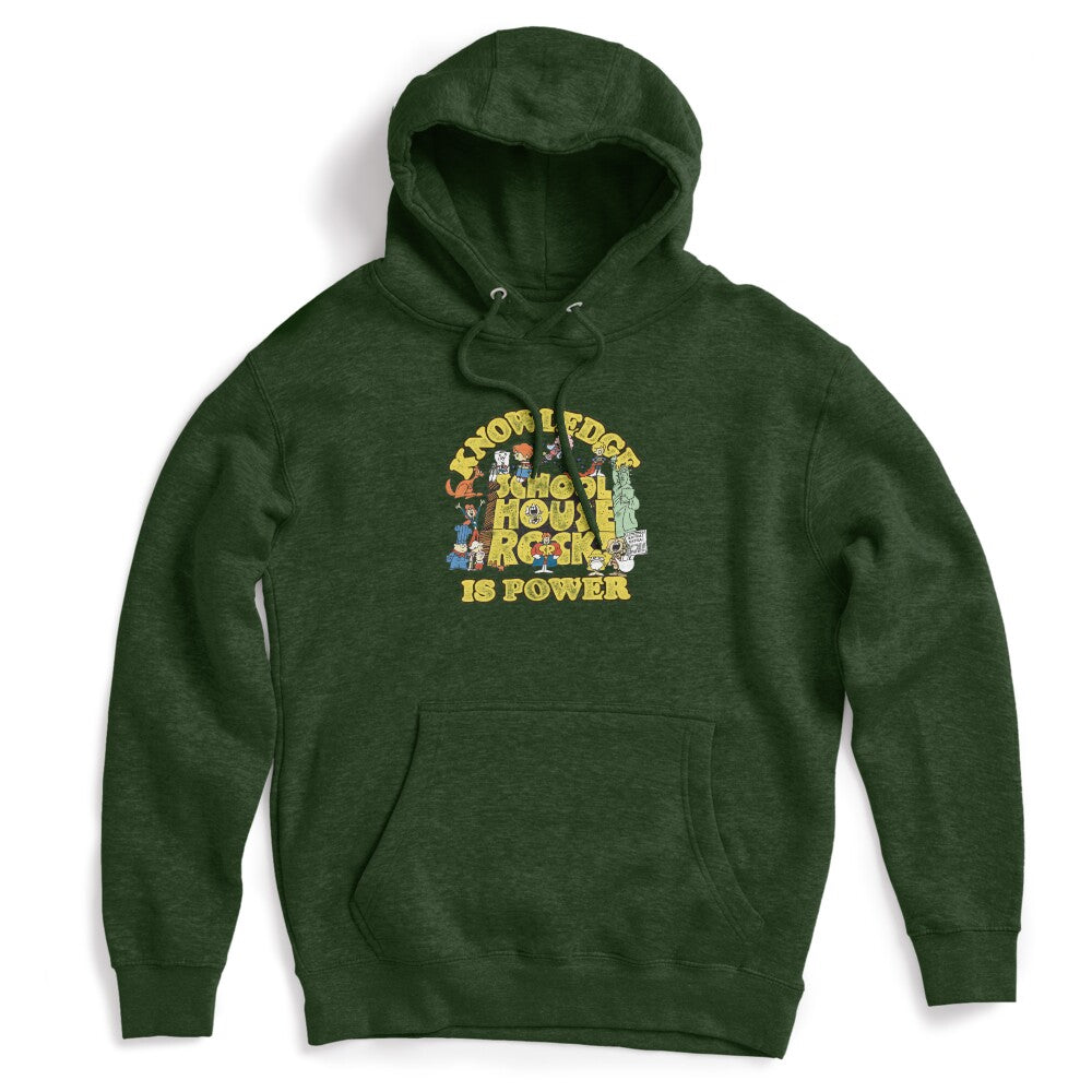Schoolhouse Rock Knowledge Is Power Logo Group Shirt