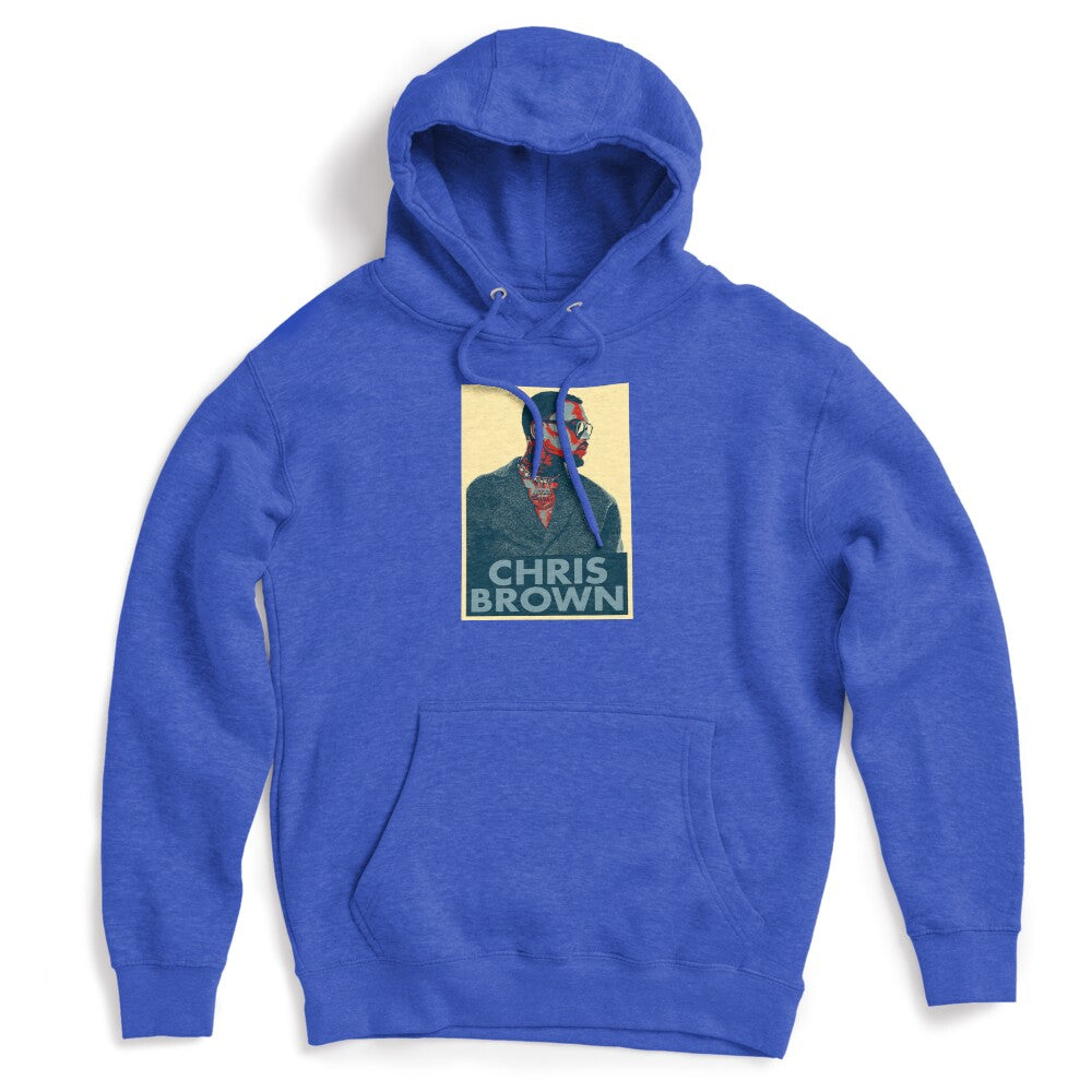 Chris Brown Colorful Pop Art Portrait Design Shirt