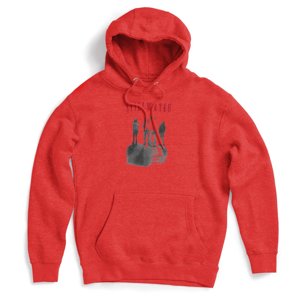 Stillwater Band Red Typography Silhouetted Members Artwork Shirt