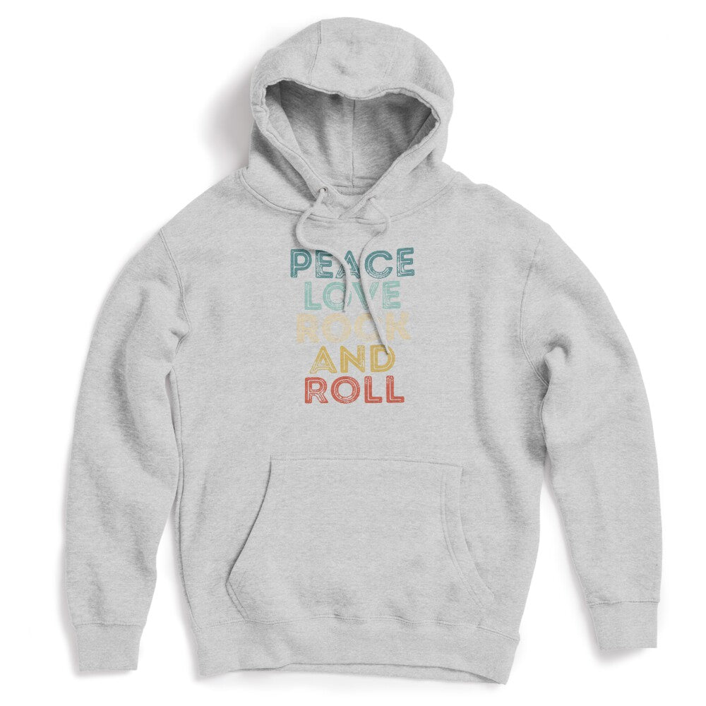 Peace Love Rock And Roll RocknRoll Music Shirt