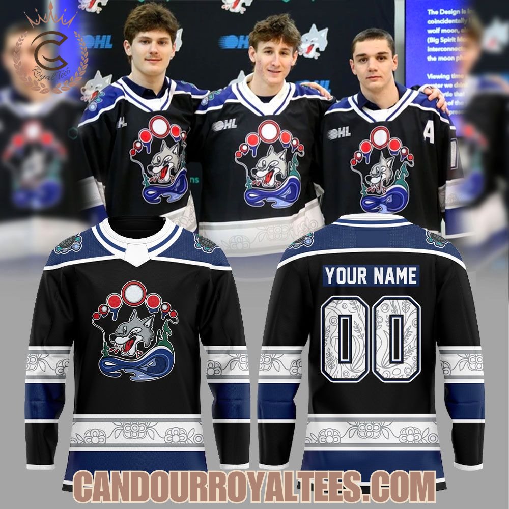 Sudbury Wolves Our 2025/26 Indigenous Hockey Jersey