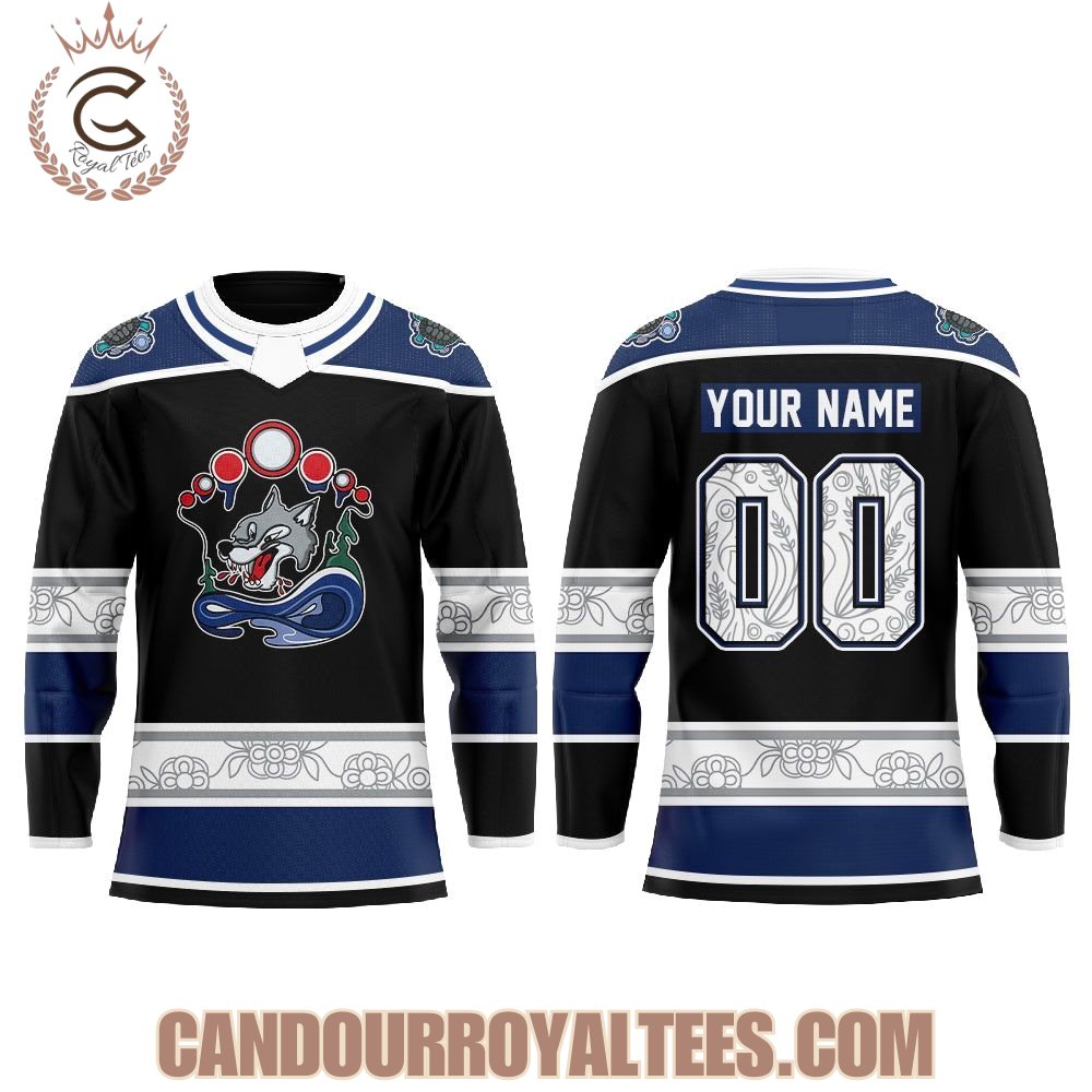 Sudbury Wolves Our 2025/26 Indigenous Hockey Jersey