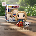Supergirl with Krypto Pop Figure Doll