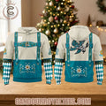 Take a closer look at the Bavarian inspired patchwork on our Oktoberfest SJ Barracuda Hoodie