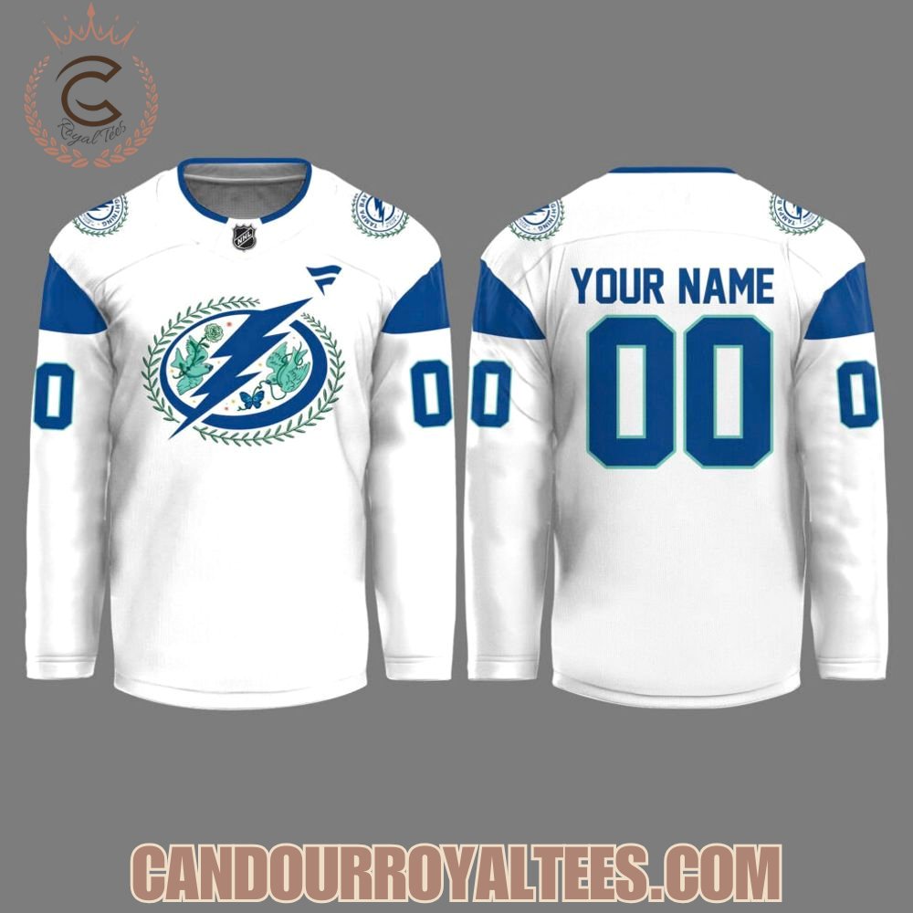 Tampa Bay Lightning Symbol of Mental Health Awareness Hockey Jersey