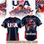 Team USA 2026 World Baseball Classic Champions Jersey - Navy