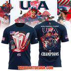 Team USA 2026 World Baseball Classic Champions Jersey - Navy