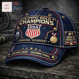 Team USA - Ice Hockey Olympics Champions 2026 Cap