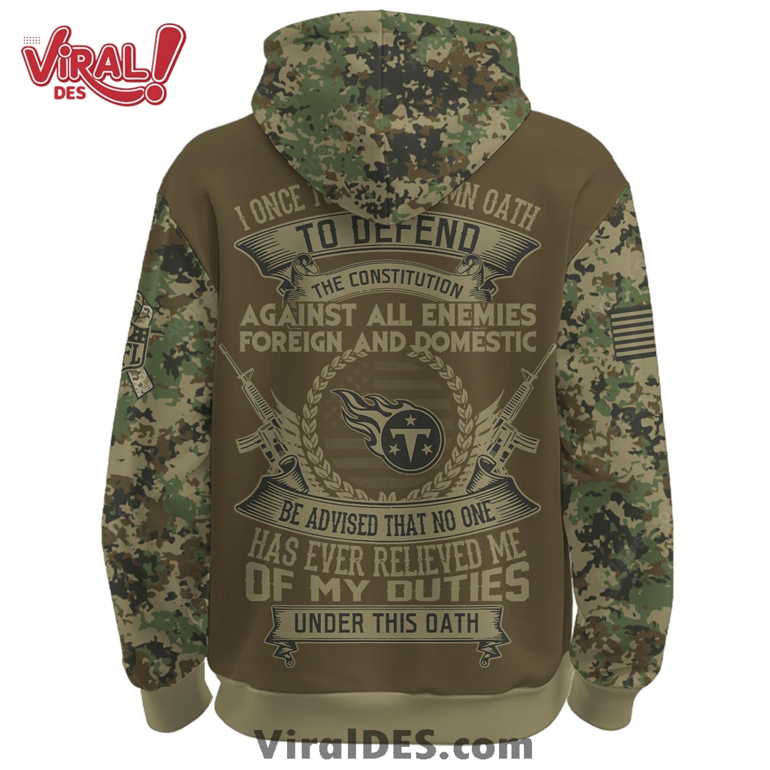 Tennessee Titans Salute to Service Limited Editions Hoodie