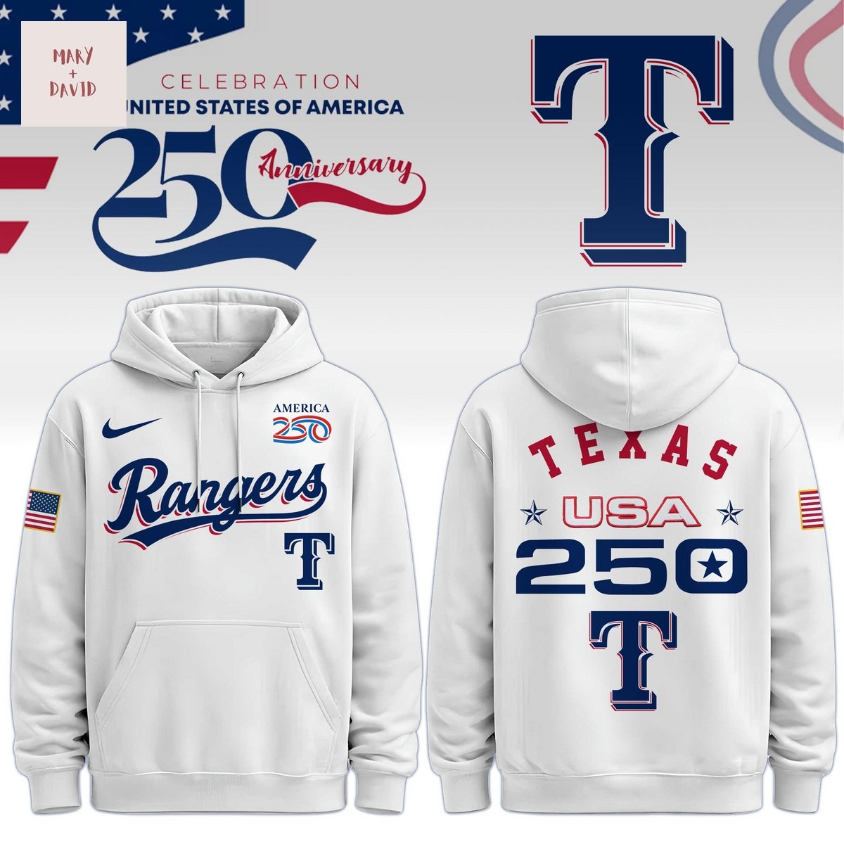TEX x USA 250th Anniversary Hoodie